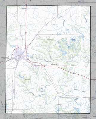 Knox County IL USGS topo map