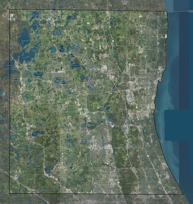 Lake County IL USGS imagery and topo map