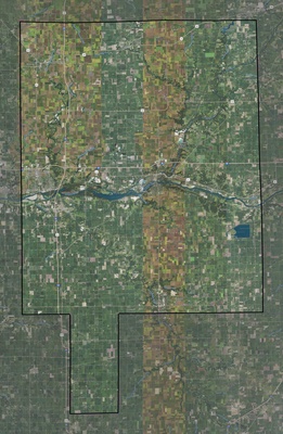 LaSalle County IL USGS imagery and topo map