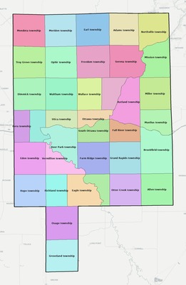 LaSalle County IL subdivision map preview