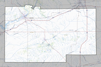 Lee County IL USGS topo map
