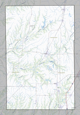 Macoupin County IL USGS topo map