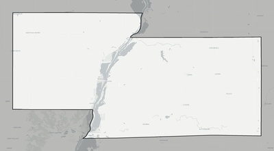 Marshall County IL county basemap context