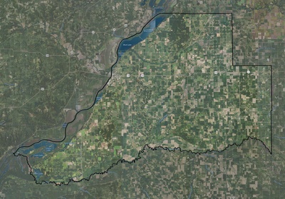 Mason County IL USGS imagery and topo map