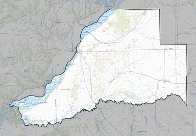Mason County IL USGS topo map