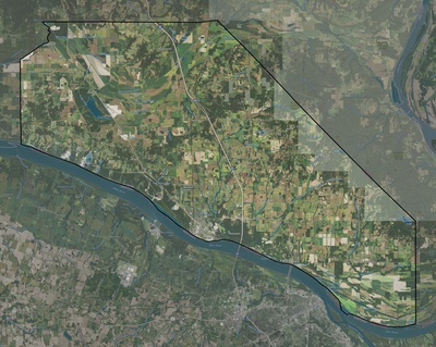 Massac County IL USGS imagery and topo map
