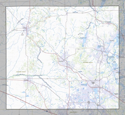 McHenry County IL USGS topo map