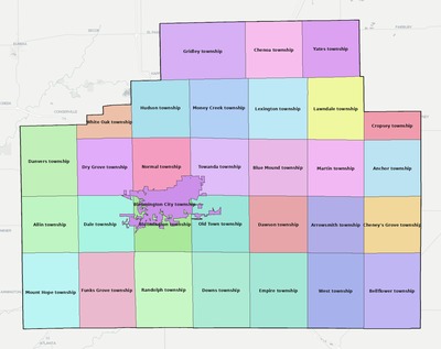 McLean County IL subdivision map preview