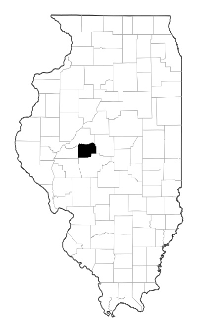 Menard County in Illinois