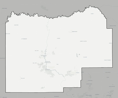 Menard County IL county basemap context