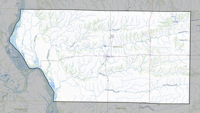 Mercer County IL USGS topo map