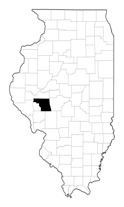 Morgan County in Illinois