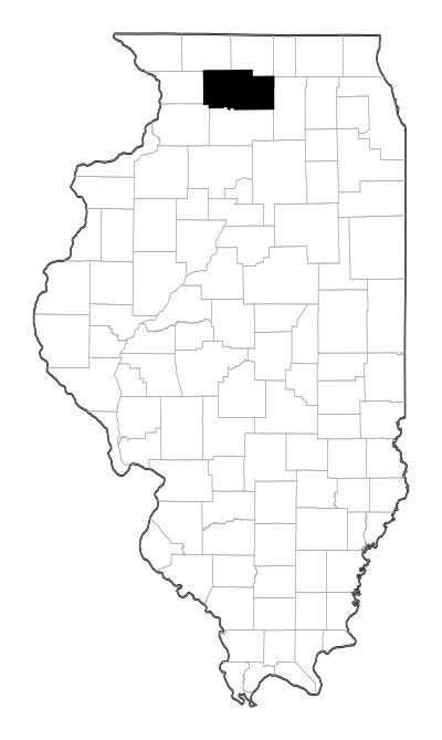 Ogle County in Illinois