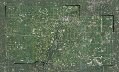 Ogle County IL USGS imagery and topo map