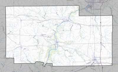 Ogle County IL USGS topo map