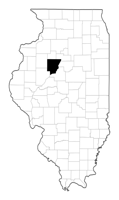 Peoria County in Illinois
