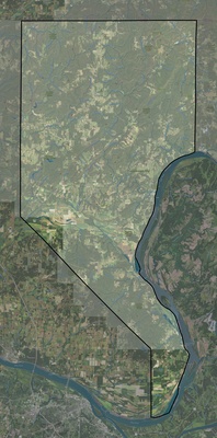 Pope County IL USGS imagery and topo map