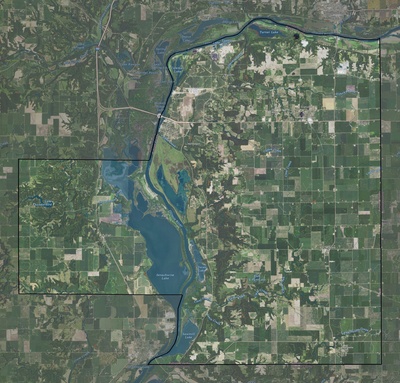 Putnam County IL USGS imagery and topo map