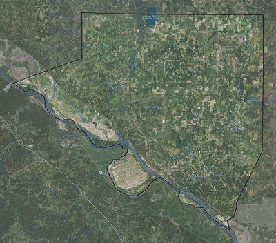 Randolph County IL USGS imagery and topo map