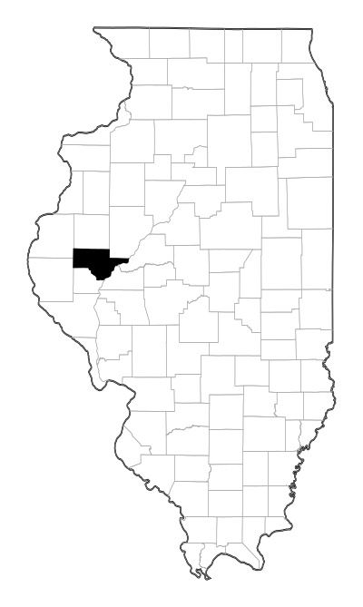 Schuyler County in Illinois