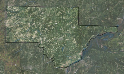 Schuyler County IL USGS imagery and topo map