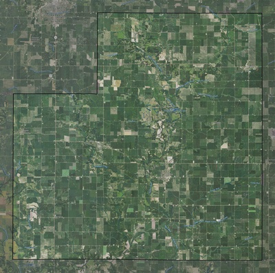Stark County IL USGS imagery and topo map