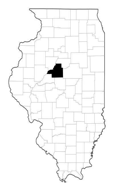 Tazewell County in Illinois