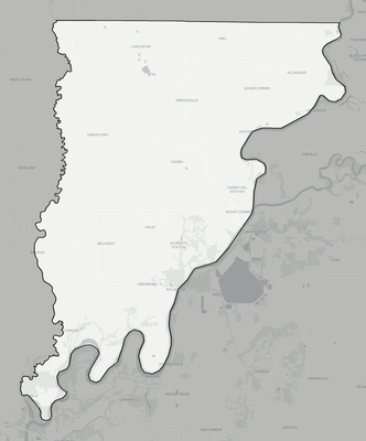 Wabash County IL county basemap context