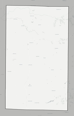 Warren County IL county basemap context