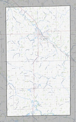 Adams County IN USGS topo map