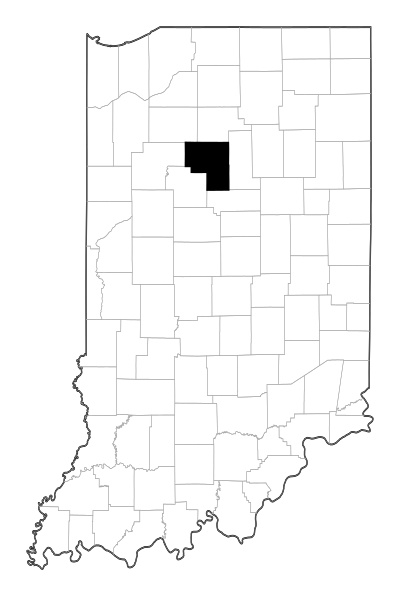 Cass County in Indiana