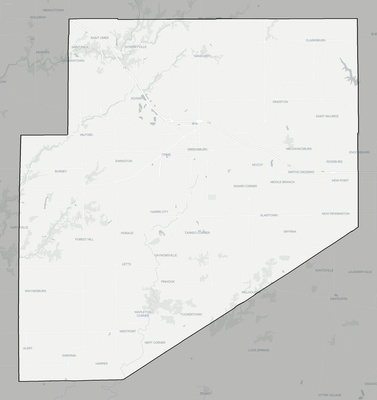 Decatur County IN county basemap context
