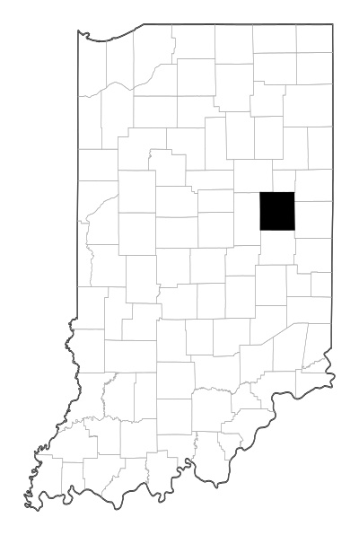 Delaware County in Indiana