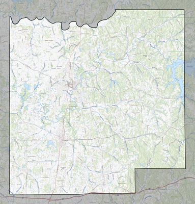 Dubois County IN USGS topo map