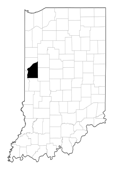 Fountain County in Indiana