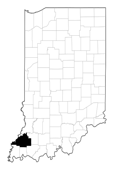 Gibson County in Indiana
