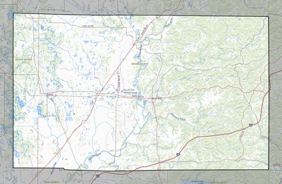 Greene County IN USGS topo map