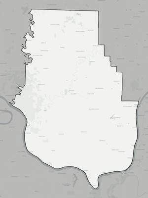 Harrison County IN county basemap context