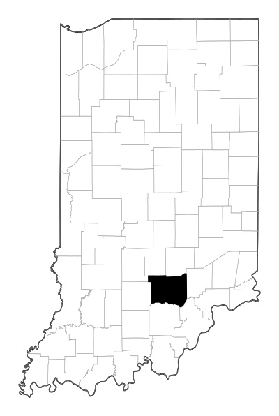 Jackson County in Indiana