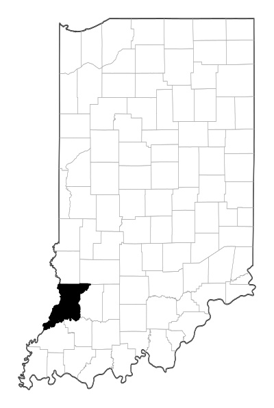 Knox County in Indiana