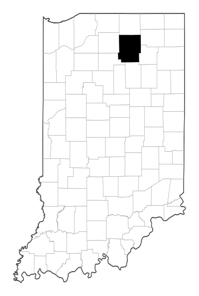 Kosciusko County in Indiana