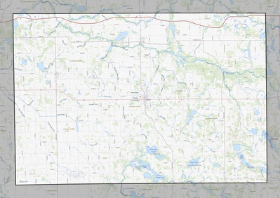 LaGrange County IN USGS topo map