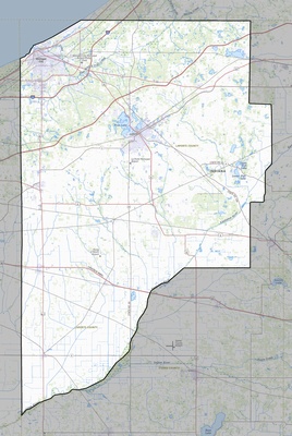 LaPorte County IN USGS topo map