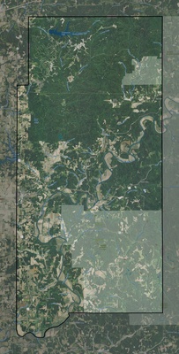Martin County IN USGS imagery and topo map