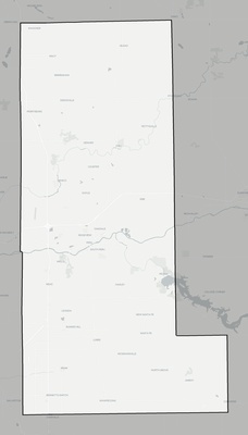 Miami County IN county basemap context