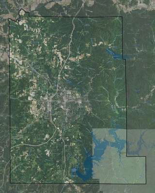 Monroe County IN USGS imagery and topo map