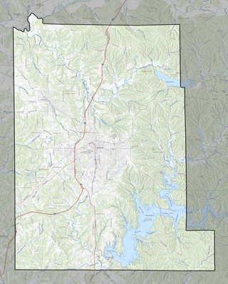 Monroe County IN USGS topo map