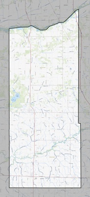 Newton County IN USGS topo map