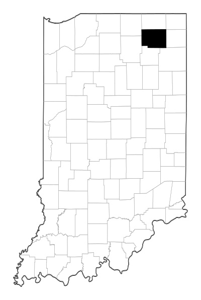 Noble County in Indiana