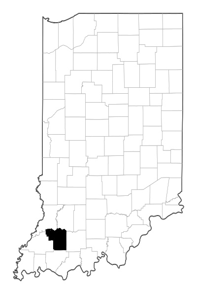 Pike County in Indiana